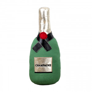 Champagne Bottle Door Stop, a functional accent designed to hold a door in place