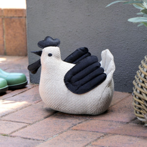 Lottie the Chicken Door Stop