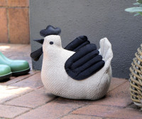 Lottie the Chicken Door Stop