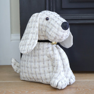 Bailey the Dog Door Stop, decorative lighting accessory