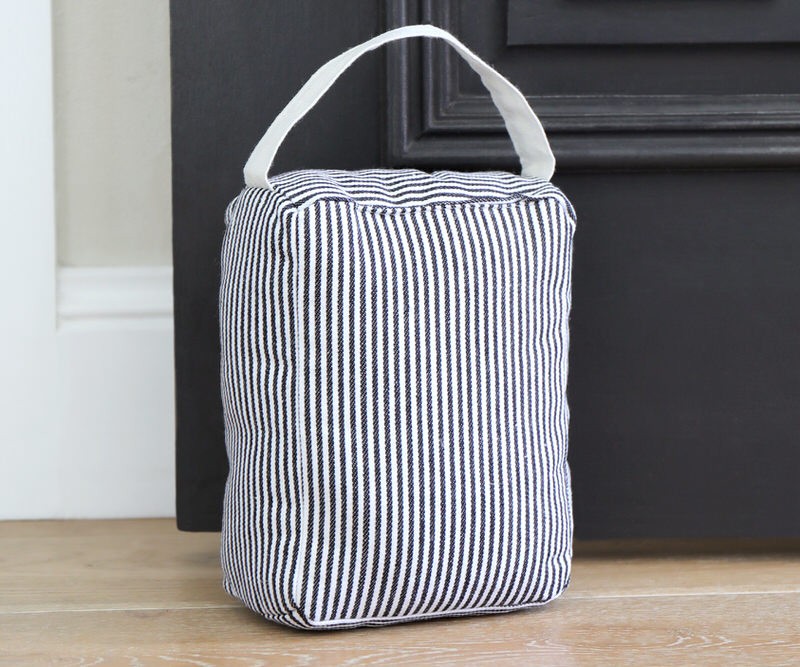 Classic Ticking Stripe Door Stop