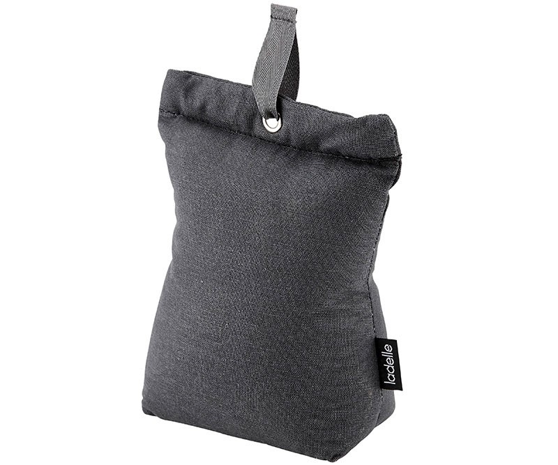 Brampton Charcoal Black Doorstop
