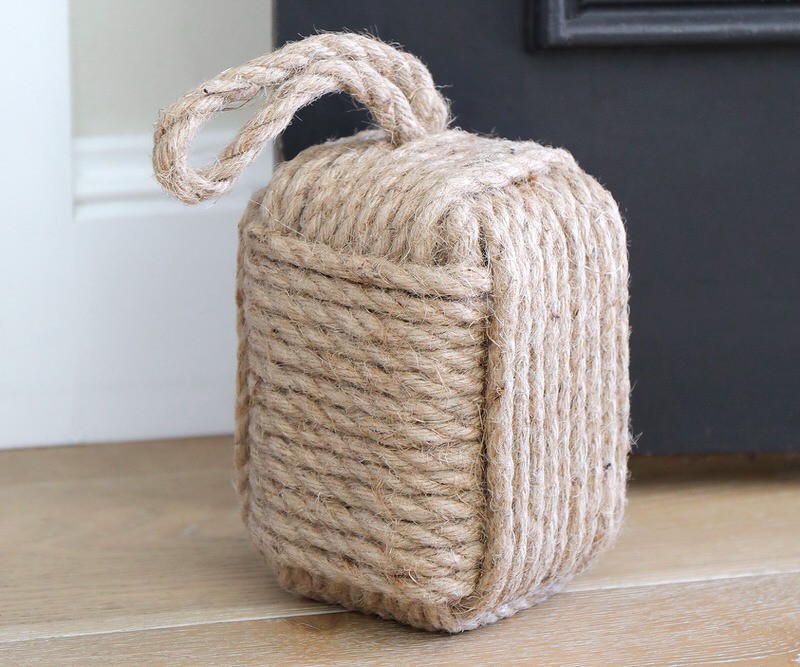 Mainsail Jute Rope Door Stop