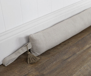 90cm Stamford Oatmeal Draftstopper - Thick