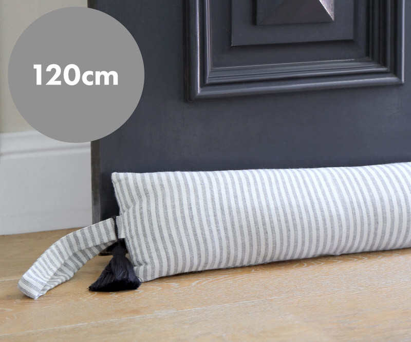 120cm Manor Stripe Long Draftstopper - Thick