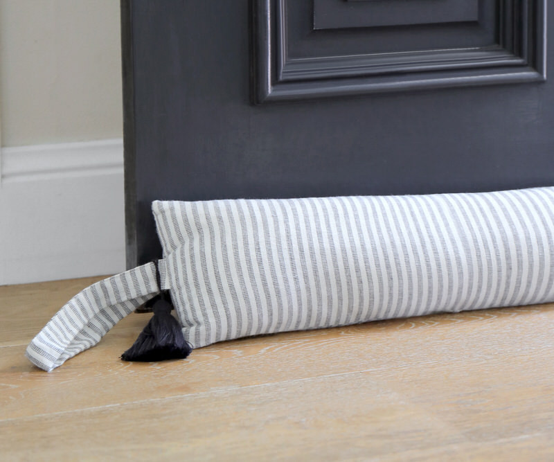 90cm Manor Stripe Draftstopper - Thick