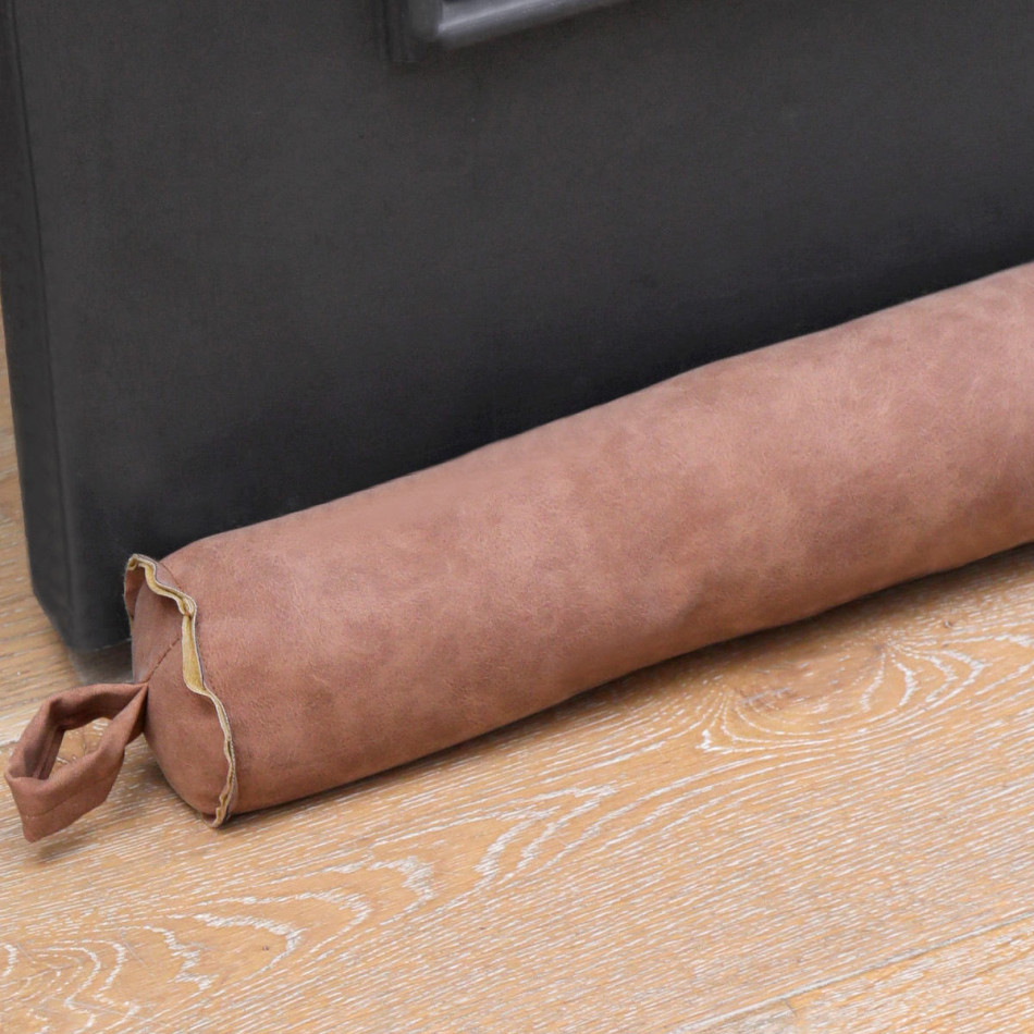 Farnham Tan Suede Door Snake / Draftstopper