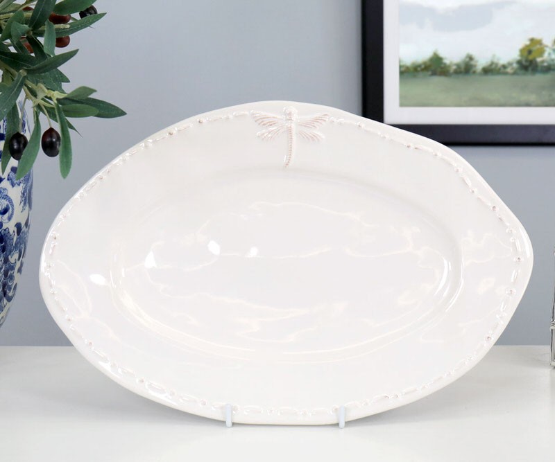 Dragonfly Oval Platter - Small