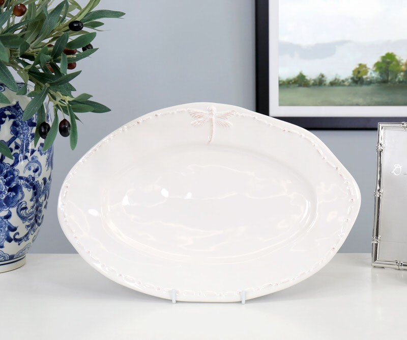 Dragonfly Oval Platter - Small