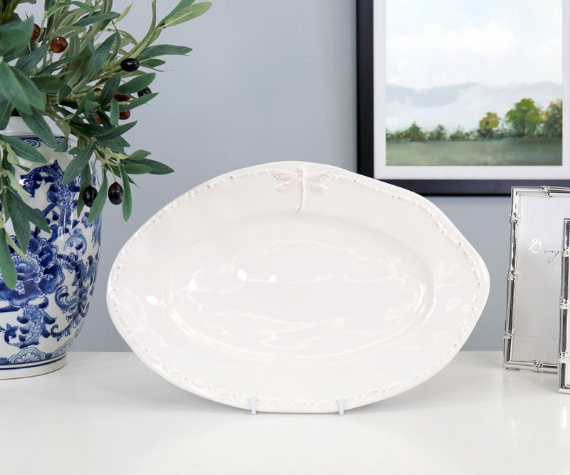 Dragonfly Oval Platter - Small