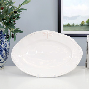 Dragonfly Oval Platter - Small, a tabletop piece for serving or decorative display