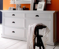 Halifax Dresser - White Chest of Drawers - White Dresser