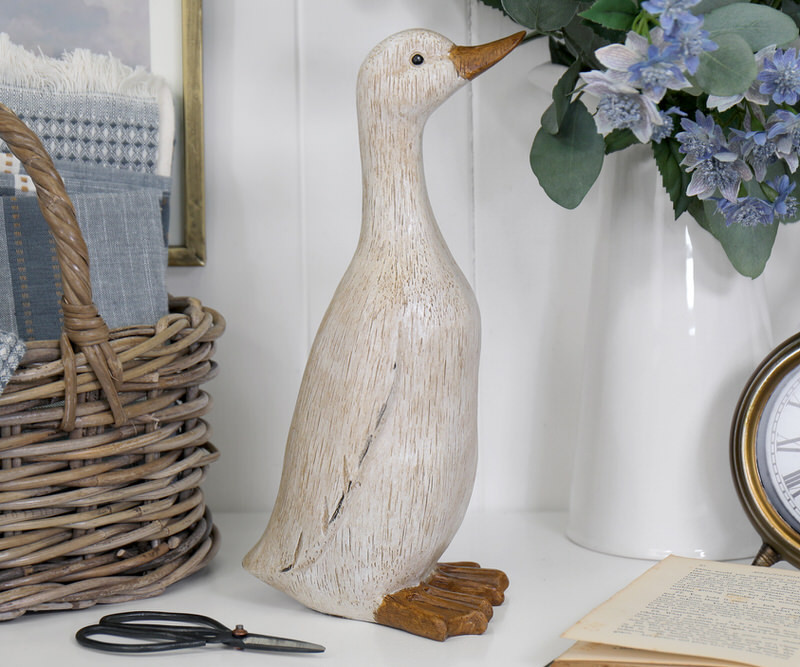 Charlie White Duck - Large