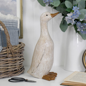 Charlie White Duck - Large, highlighting the product's distinctive form and defining design