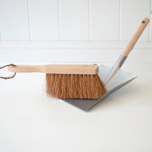 Caleb Dustpan & Brush Set - Natural Eco Household Brush, a practical cleaning tool for regular household care