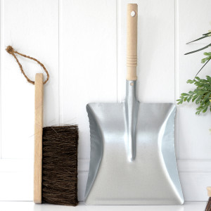 Jacob Dustpan & Brush Set - Natural Eco Household Brush