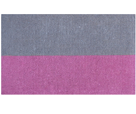 Half Pink Regular Doormat