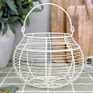 Croft Wire Produce Basket, woven storage basket