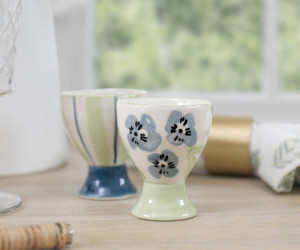 Isobel Blue Floral Egg Cup