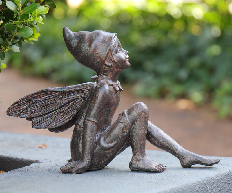 Jasper the Pixie - Garden Fairy Sculpture