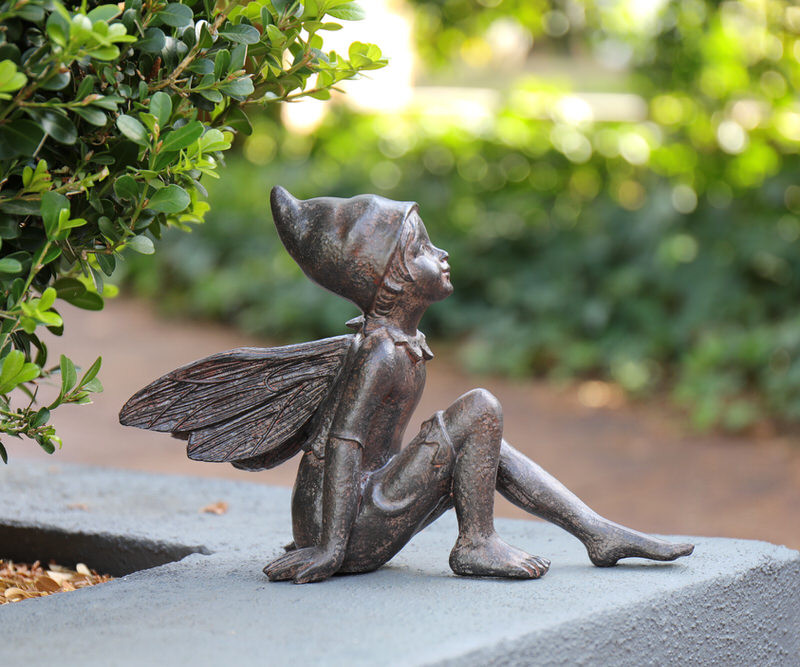 Jasper the Pixie - Garden Fairy Sculpture
