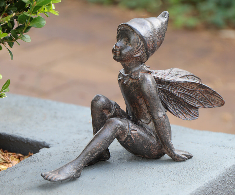 Jasper the Pixie - Garden Fairy Sculpture