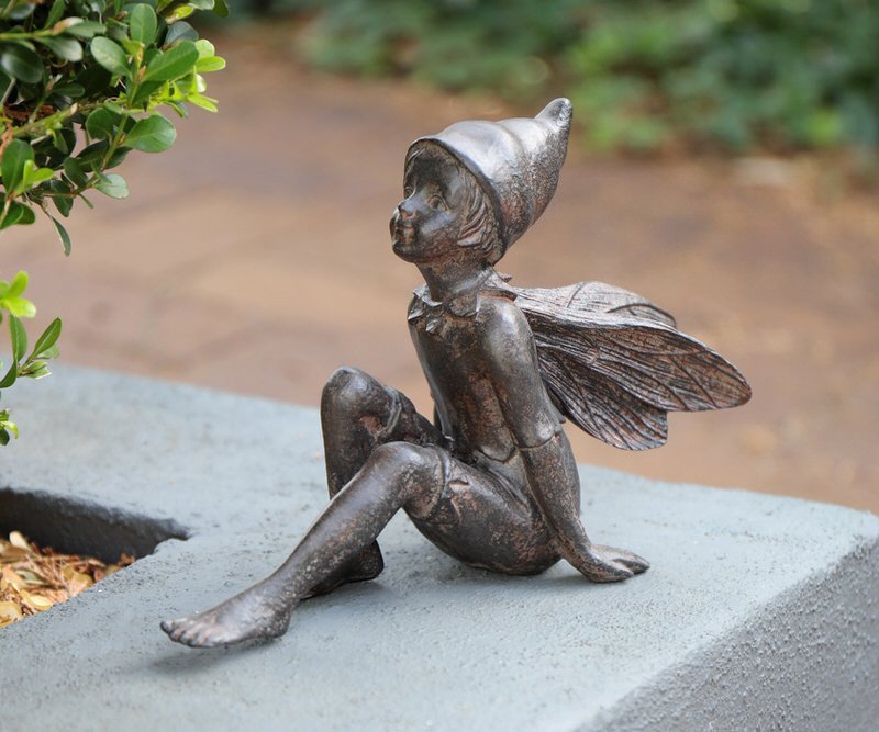 Jasper the Pixie - Garden Fairy Sculpture