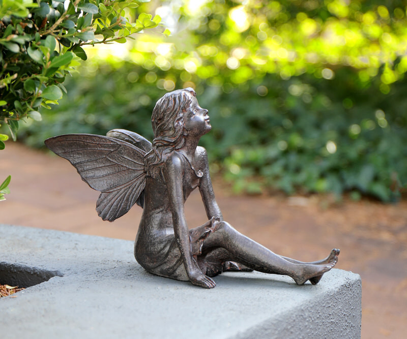 Rosetta the Fairy - Garden Fairy Sculpture