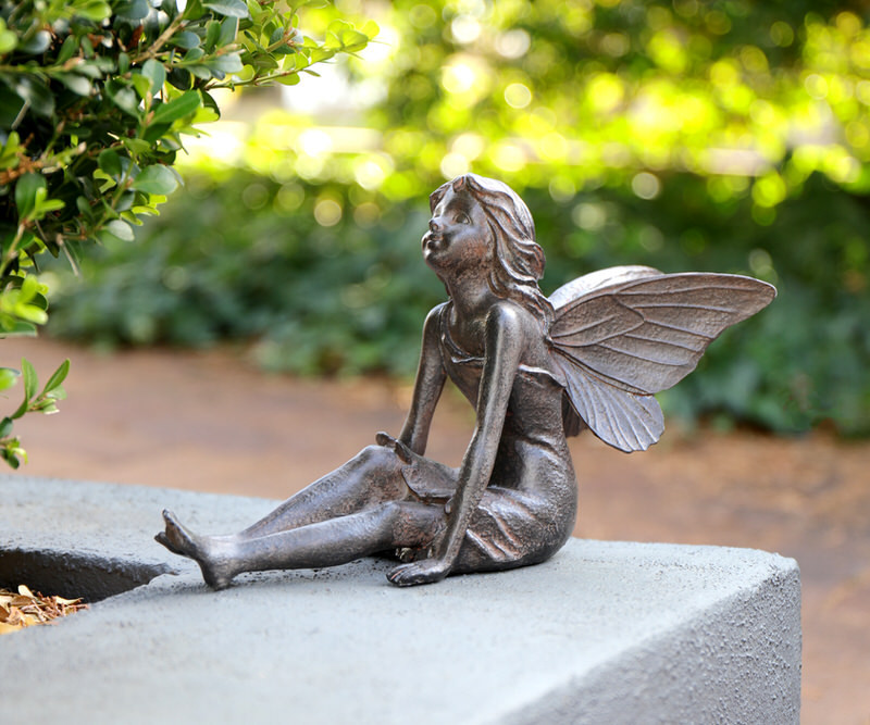 Rosetta the Fairy - Garden Fairy Sculpture