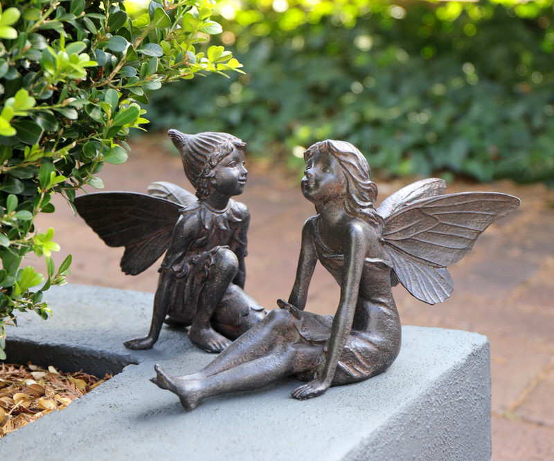 Rosetta the Fairy - Garden Fairy Sculpture