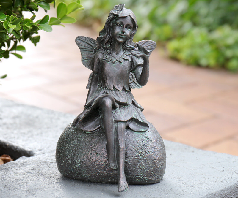 Iris the Fairy - Garden Fairy Sculpture