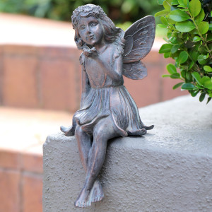 Holly the Fairy - Garden Fairy Sculpture, decorative home accessory