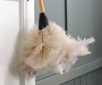 Cream Ostrich Feather Duster