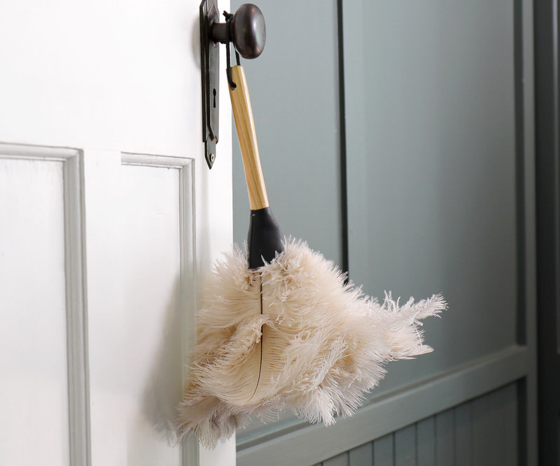 Cream Ostrich Feather Duster