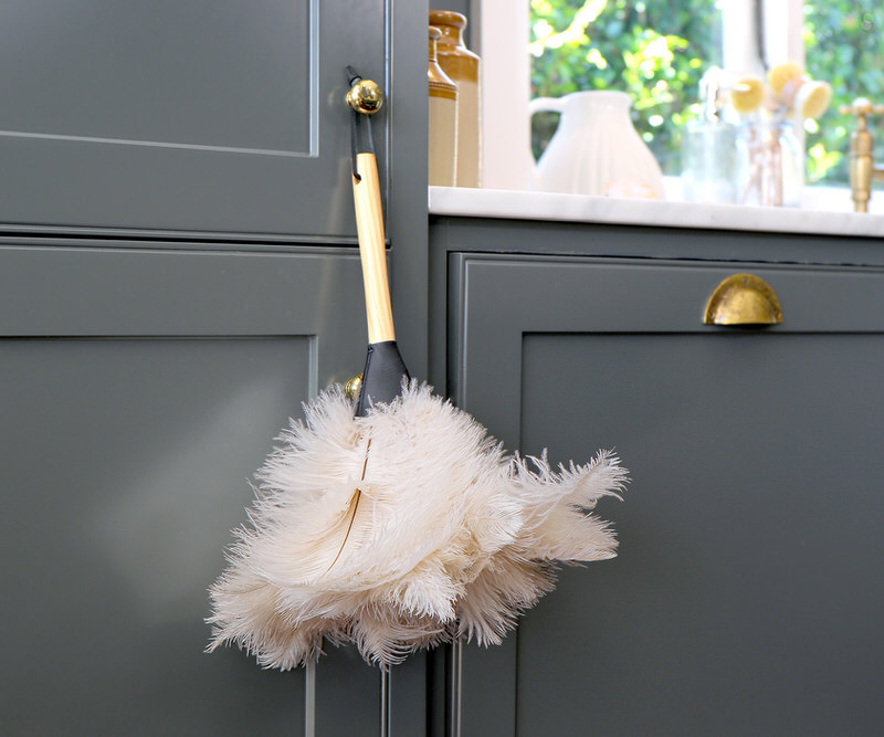 Cream Ostrich Feather Duster