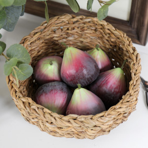 Set 3 Madeira Purple Figs, decorative home accessory