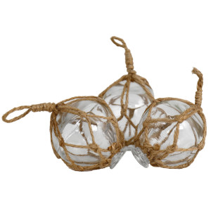 Small Set 3 Seven Seas Fishing Floats, shown as a standalone product for clear identification