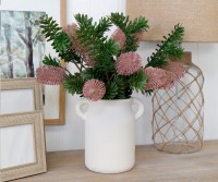 Bancroft Soft Pink Banksia Flower Spray