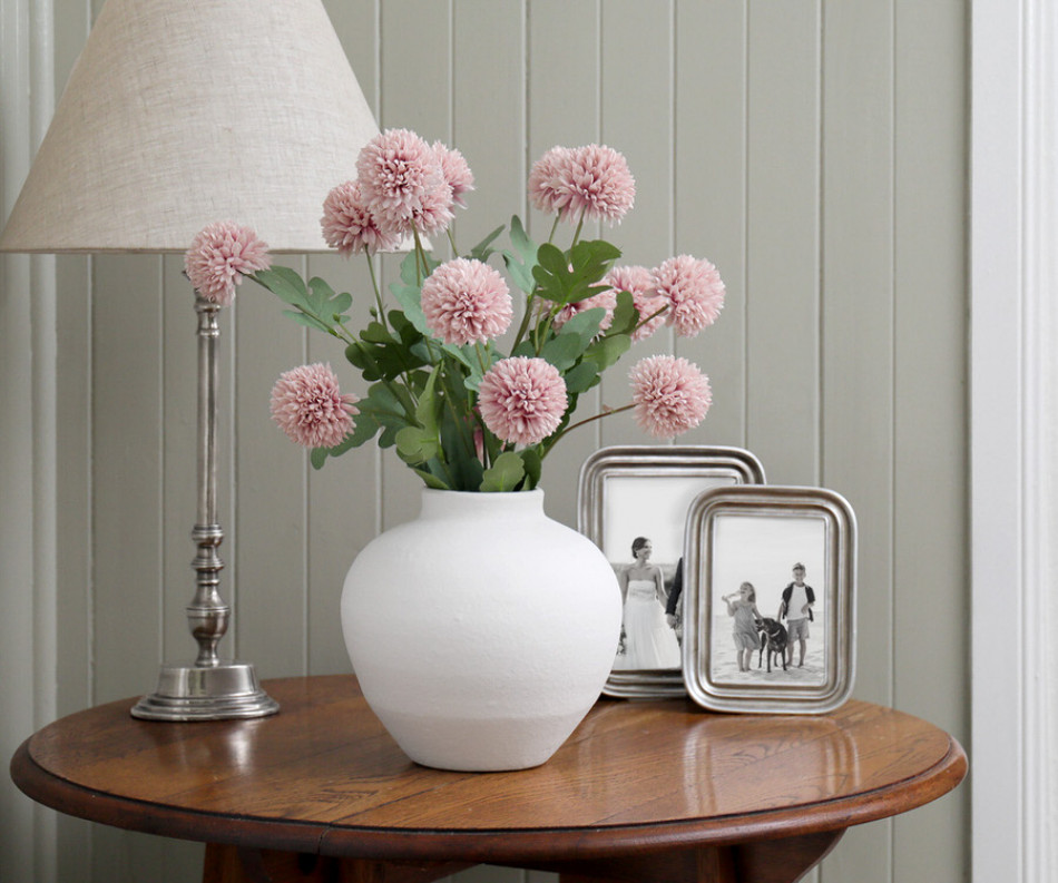 Set 5 Pink Kiku Chrysanthemum Stems