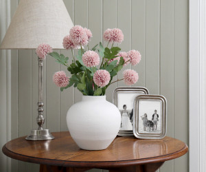 Set 5 Pink Kiku Chrysanthemum Stems