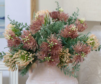 Set 3 Blaxland Blush Flower Bouquets