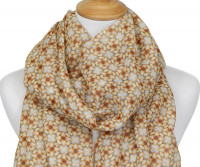 Pascal Yellow Tassel Scarf