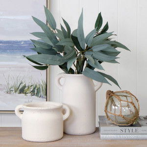 Blue Gum Eucalyptus Stem, designed to add lasting floral or foliage detail to an interior display