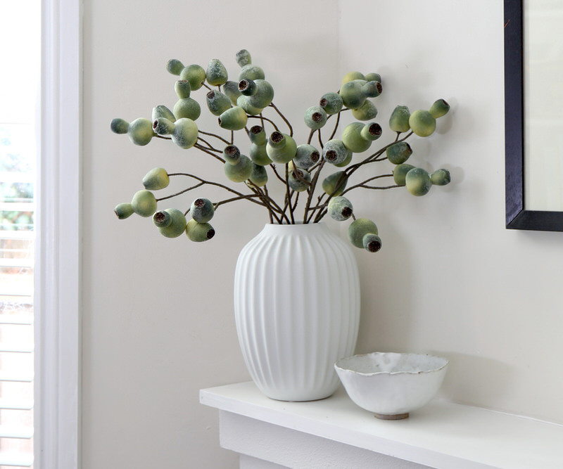 Green Gum Nut Stem - Single