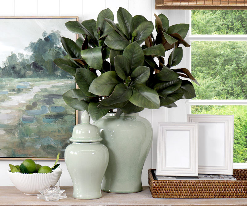 Snowdon Sage Green Ginger Jar Small Gift ideas for that special