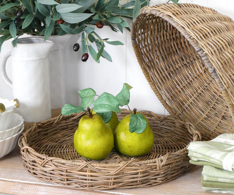 Casa Rattan Food Cover with Tray