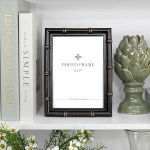 Remy Black Bamboo Photo Frame 5x7"