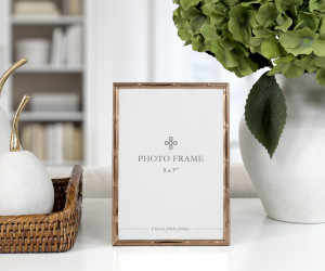 Bronze Bamboo Photo Frame 5x7