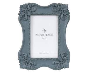Chantilly Blue Baroque Photo Frame 4x6
