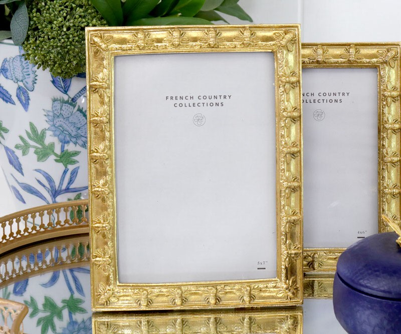 Abeille Gold Photo Frame - 5x7inch